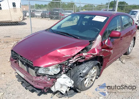 2014 Subaru Impreza 2.0I Premium z USA, uszkodzony, nr VIN JF1GPAC60E8277617